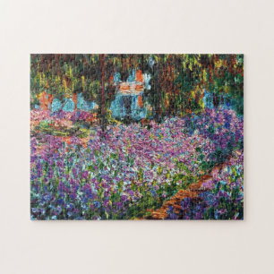 Claude Monet: Schwertlilien in Monets Garten Puzzle