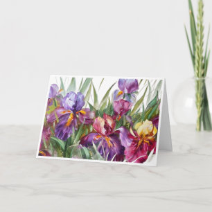 Claude Monet Schwertlilien Karte