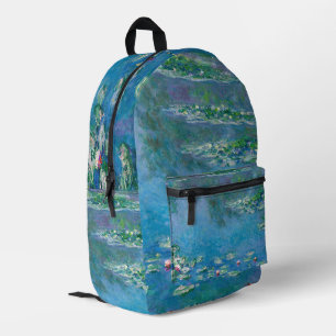 Claude Monet - Seerosen 1906 Bedruckter Rucksack