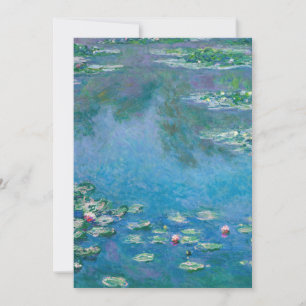 Claude Monet - Seerosen 1906 Einladung