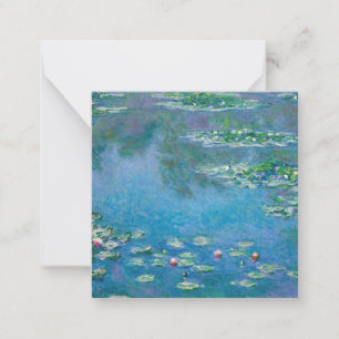 Claude Monet - Seerosen 1906 Mitteilungskarte