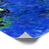Claude Monet - Seerosen, 1907, Poster (Ecke)