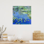 Claude Monet - Seerosen, 1907, Poster (Küche)