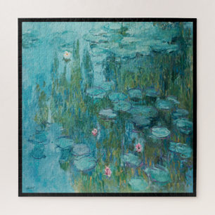 Claude Monet, Seerosen, 1915, Aquablau Puzzle