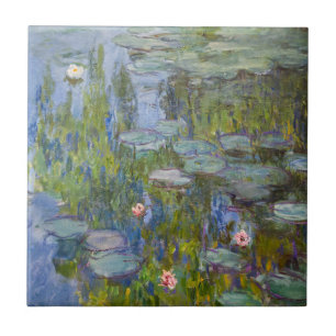Claude Monet Seerosen 1915 Impressionistische Kuns Fliese