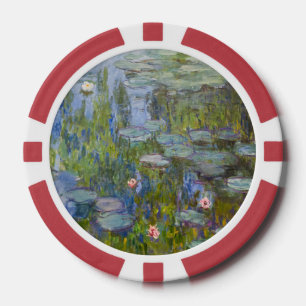 Claude Monet Seerosen 1915 Impressionistische Kuns Pokerchips