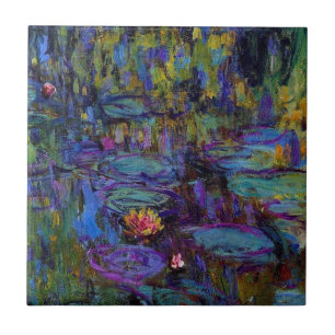 Claude Monet Seerosen 1917 Fliese