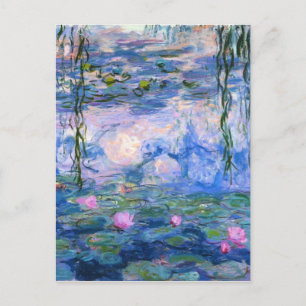 Claude Monet Seerosen 1919 Postkarte