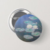 Claude Monet - Seerosen, Abendstimmung Button (Vorne & Hinten)