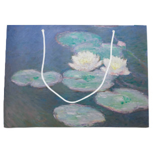 Claude Monet - Seerosen, Abendstimmung Große Geschenktüte