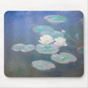 Claude Monet - Seerosen, Abendstimmung Mousepad