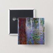 Claude Monet - Seerosen Button (Vorne & Hinten)