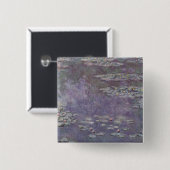 Claude Monet - Seerosen Button (Vorne & Hinten)