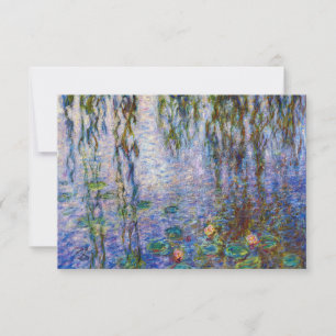 Claude Monet - Seerosen Dankeskarte