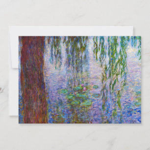 Claude Monet - Seerosen Dankeskarte