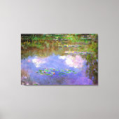 Claude Monet - Seerosen, Die Wolken, Leinwanddruck (Vorderseite)