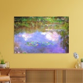 Claude Monet - Seerosen, Die Wolken, Leinwanddruck (Insitu (Wohnzimmer))