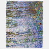 Claude Monet - Seerosen Fleecedecke (Vorderseite)