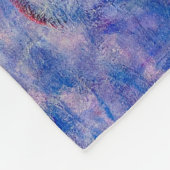 Claude Monet - Seerosen Fleecedecke (Ecke)