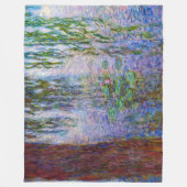 Claude Monet - Seerosen Fleecedecke (Vorderseite)