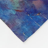 Claude Monet - Seerosen Fleecedecke (Ecke)