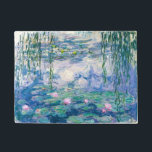 CLAUDE MONET - Seerosen Fußmatte<br><div class="desc">CLAUDE MONET - WasserlililieÖl auf Leinwand; Wiedergabe</div>