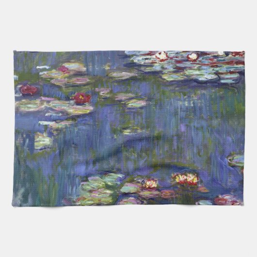 Claude Monet Seerosen Geschirrtuch (Horizontal)