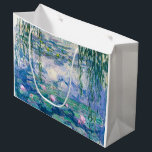 CLAUDE MONET - Seerosen Große Geschenktüte<br><div class="desc">CLAUDE MONET - WasserlililieÖl auf Leinwand; Wiedergabe</div>