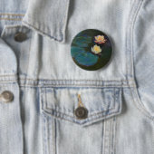 Claude Monet Seerosen Impressionistische Ölkunst Button (Beispiel)