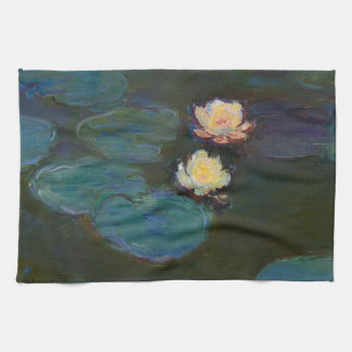 Claude Monet Seerosen Impressionistische Ölkunst Geschirrtuch