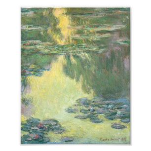 Claude Monet Seerosen Impressionistisches Gemälde Fotodruck
