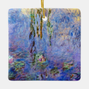 Claude Monet - Seerosen Keramikornament