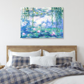 CLAUDE MONET - Seerosen Leinwanddruck (Insitu (Schlafzimmer))