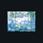 CLAUDE MONET - Seerosen Leinwanddruck<br><div class="desc">CLAUDE MONET - Seerosenöl auf Leinwand; Fortpflanzung</div>