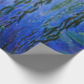 Claude Monet - Seerosen mit Trauerweide Geschenkpapier (Ecke)