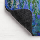 Claude Monet - Seerosen mit Trauerweide Mousepad (Ecke)