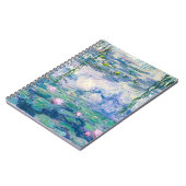 CLAUDE MONET - Seerosen Notizblock (Linke Seite)