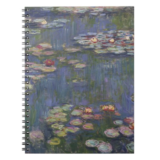 Claude Monet Seerosen Notizblock (Vorderseite)