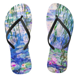 Claude Monet - Seerosen / Nympheas 1919 Badesandalen