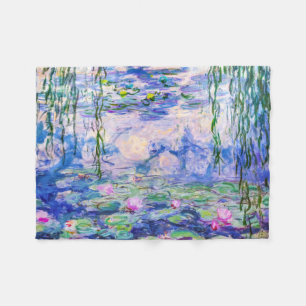 Claude Monet - Seerosen / Nympheas 1919 Fleecedecke