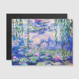Claude Monet - Seerosen / Nympheas 1919 Magnetkarte