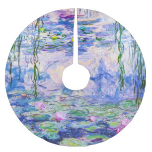 Claude Monet - Seerosen / Nympheas 1919 Polyester Weihnachtsbaumdecke