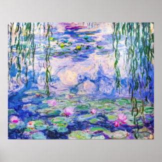 Claude Monet - Seerosen / Nymphéas 1919 Poster