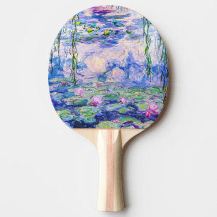 Claude Monet - Seerosen / Nympheas 1919 Tischtennis Schläger