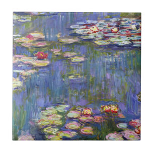 Claude Monet - Seerosen / Nympheas Fliese