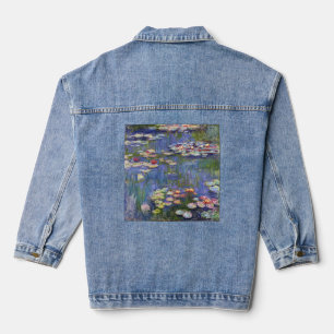 Claude Monet - Seerosen / Nympheas Jeansjacke