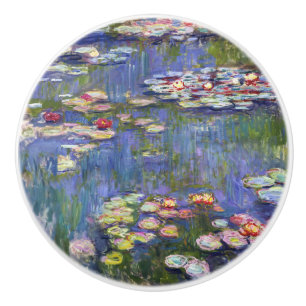 Claude Monet - Seerosen / Nympheas Keramikknauf