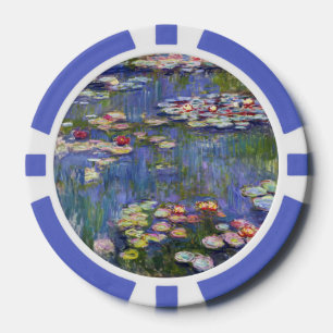 Claude Monet - Seerosen / Nympheas Pokerchips