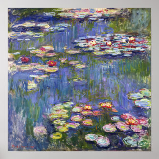 Claude Monet - Seerosen / Nympheas Poster