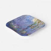 Claude Monet - Seerosen Pappteller (Gewinkelt)